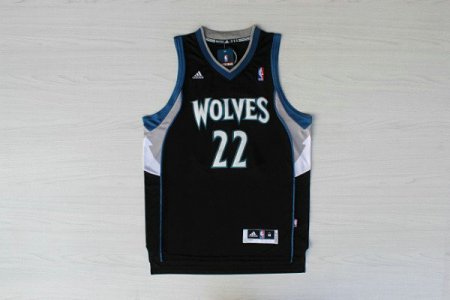 Maillot De Basket Minnesota Timberwolves Andrew Wiggins 22 Tissus Sportif Fans Edition Noir